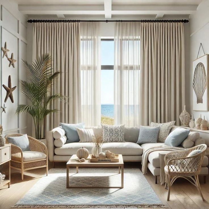 Living Room Curtains Dubai