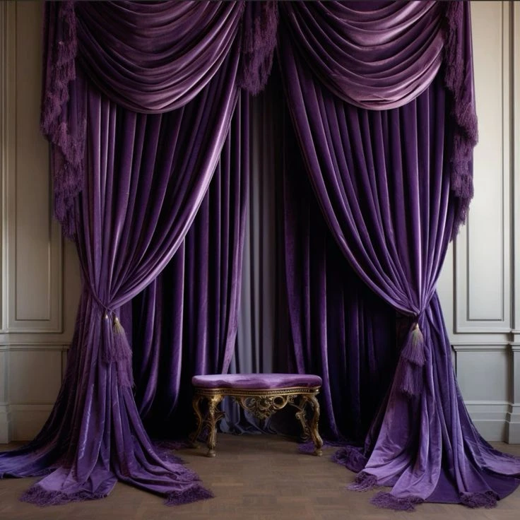 Velvet Curtains Dubai