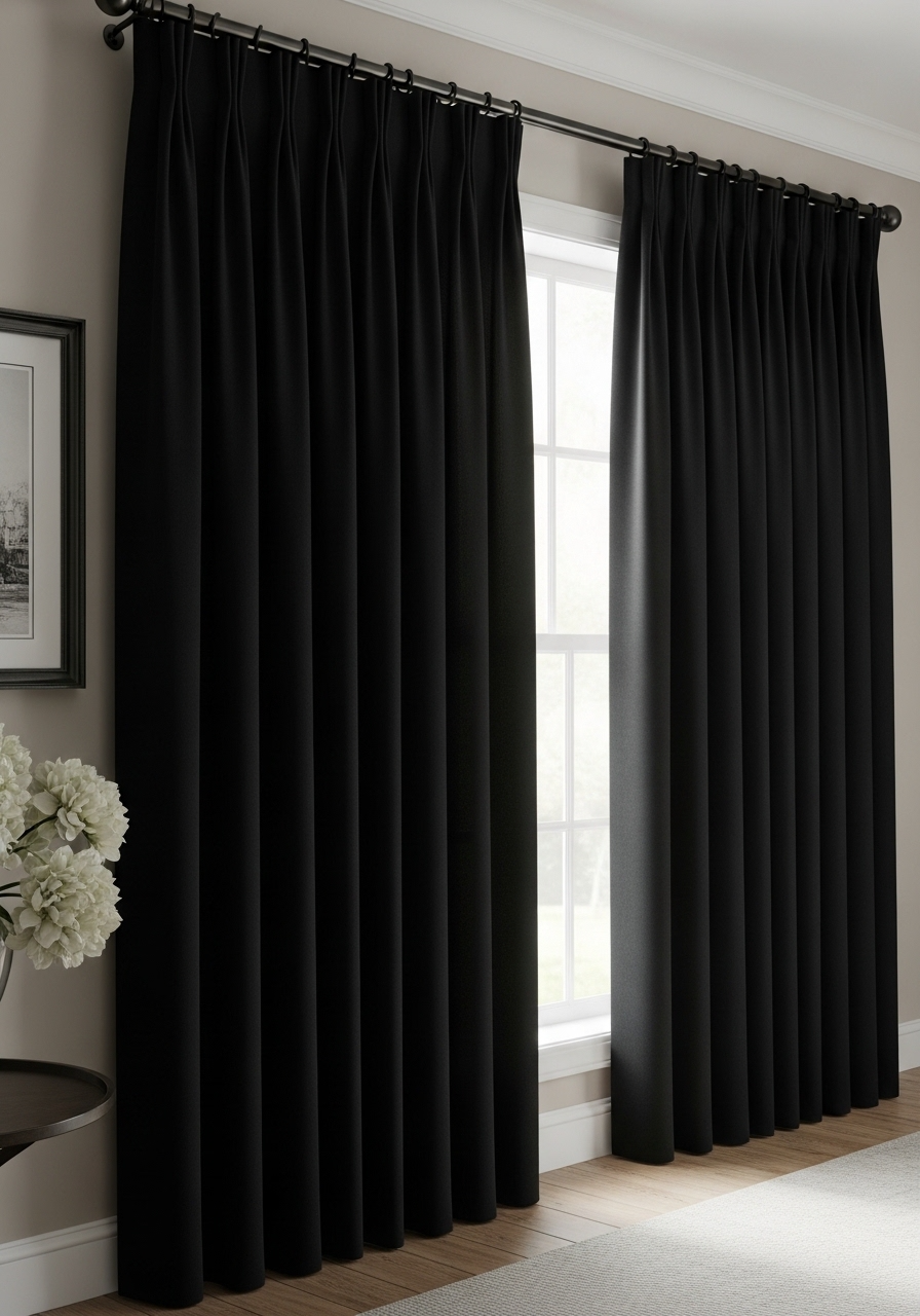 Pencil Pleat Curtains Dubai