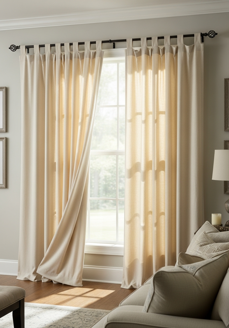 Tab Top Curtains Dubai