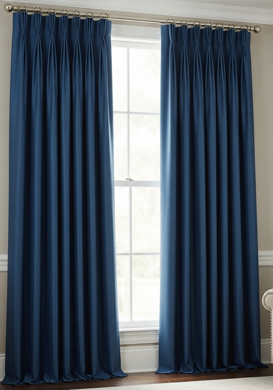 Pencil Pleat Curtains Dubai