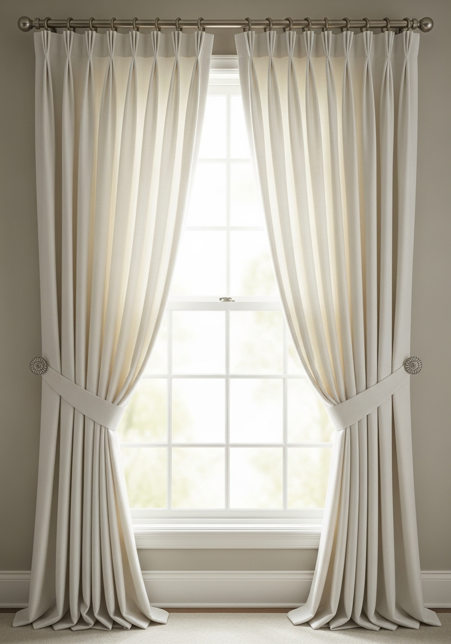 Pinch Pleat Curtains Dubai