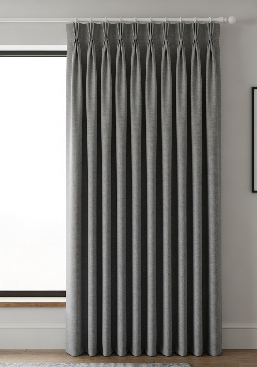 Pencil Pleat Curtains Dubai
