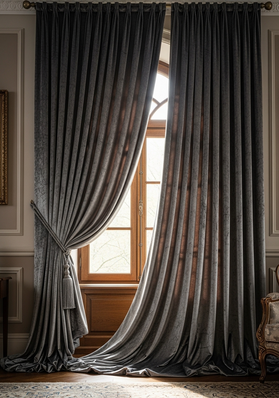 Velvet Curtains Dubai
