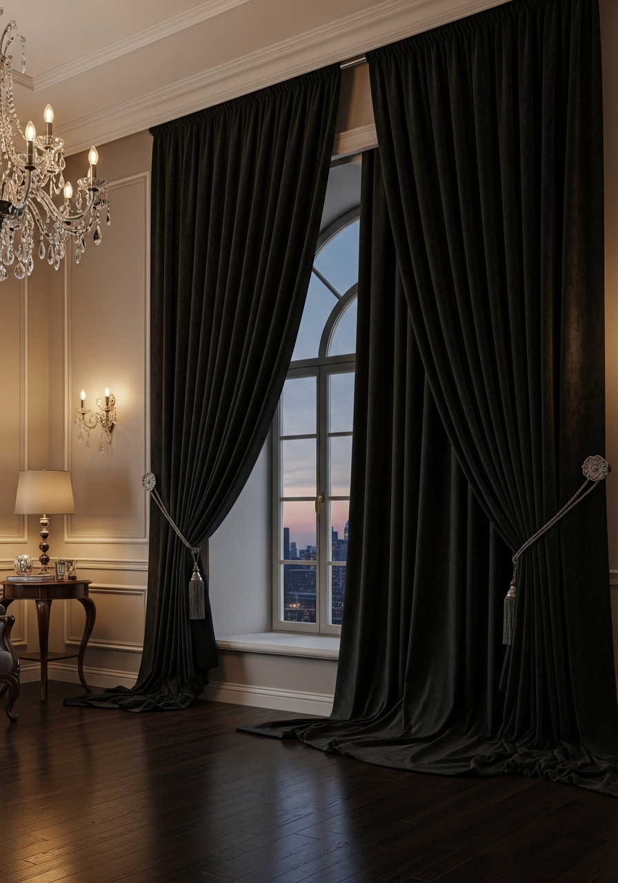 Velvet Curtains Dubai