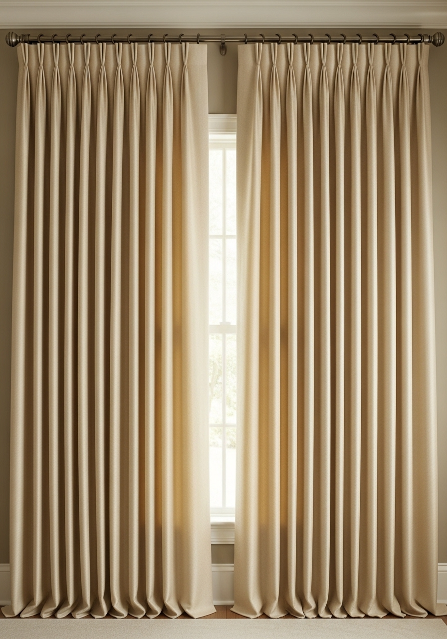 Pinch Pleat Curtains Dubai