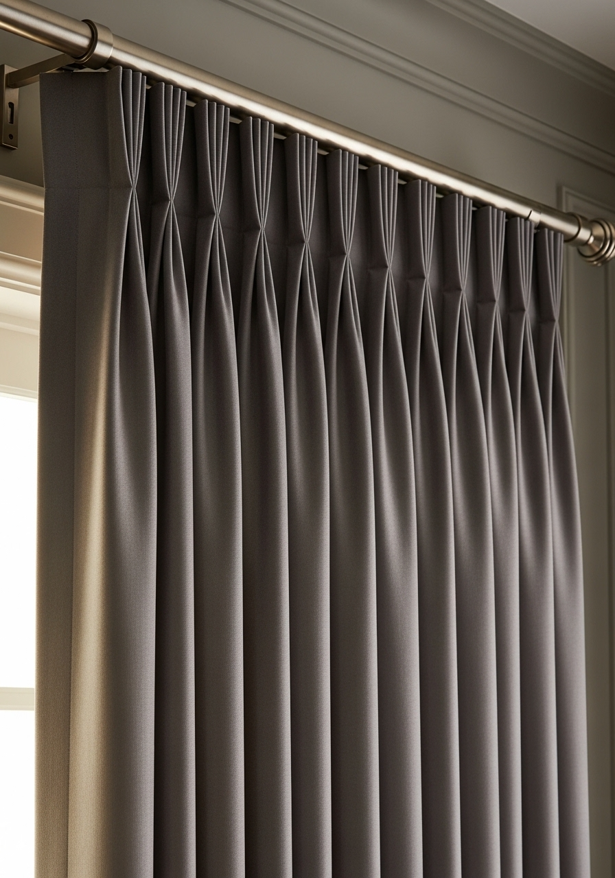 Pencil Pleat Curtains Dubai