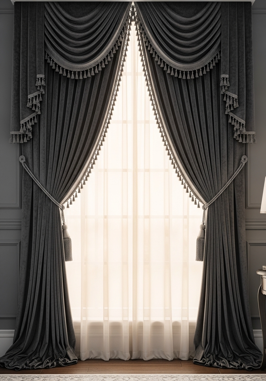 Velvet Curtains Dubai