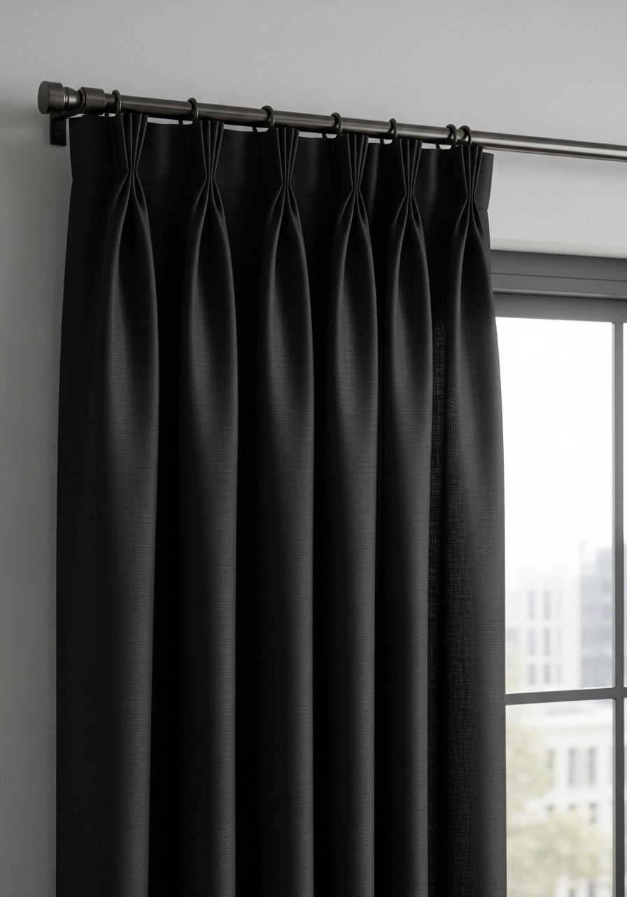 Pencil Pleat Curtains Dubai