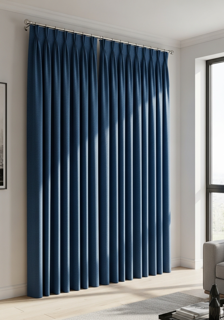 Pencil Pleat Curtains Dubai