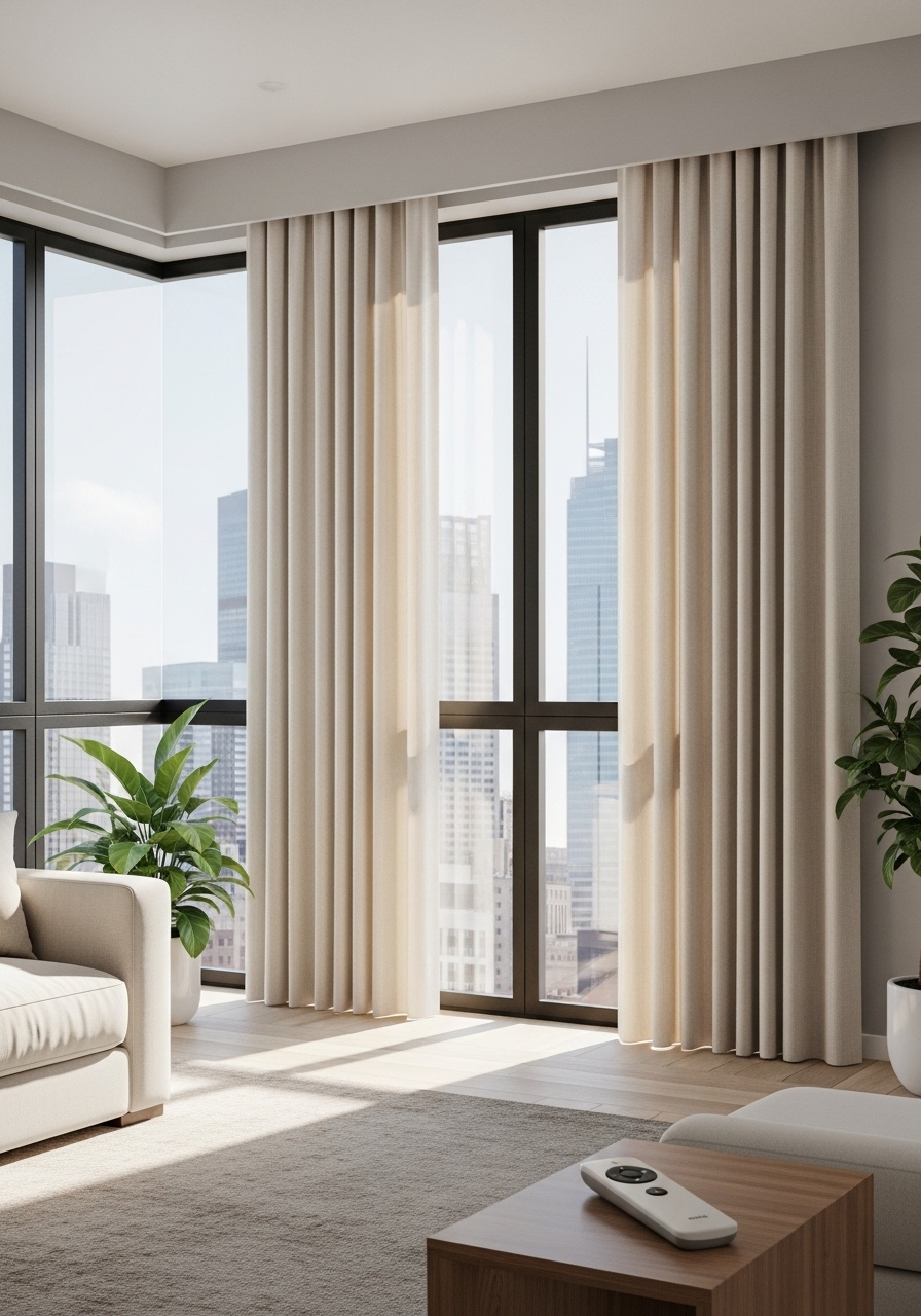 Motorized Curtain Dubai