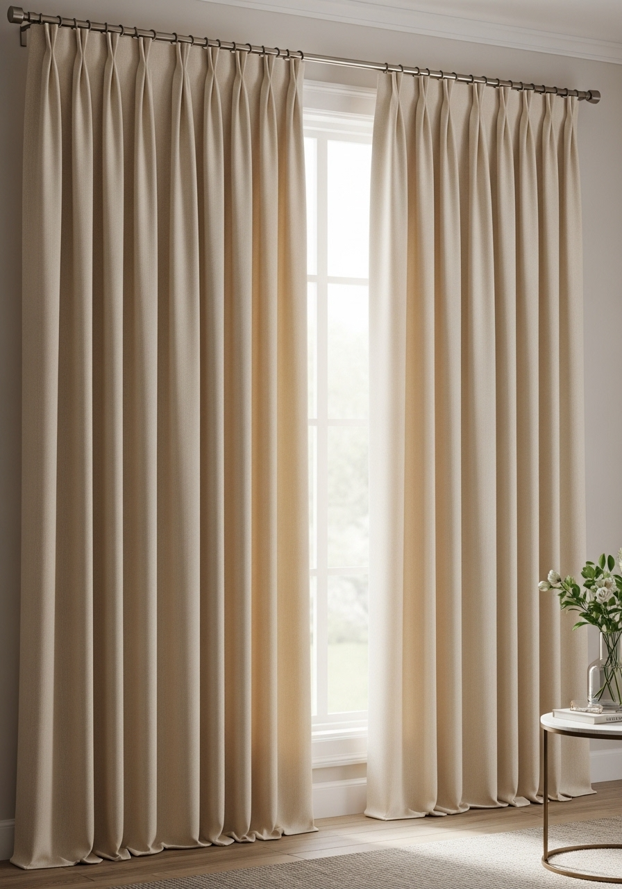 Pinch Pleat Curtains Dubai