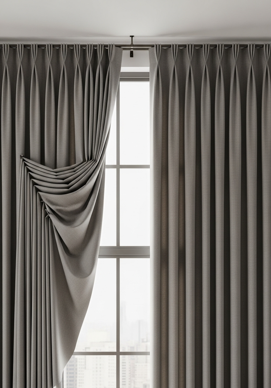 Pinch Pleat Curtains Dubai