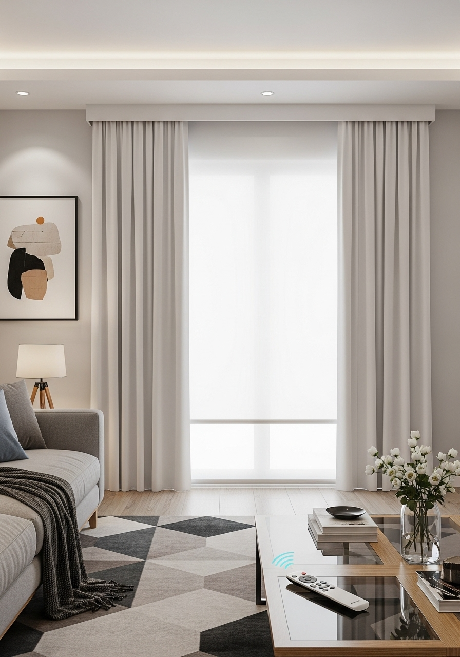 Motorized Curtain Dubai