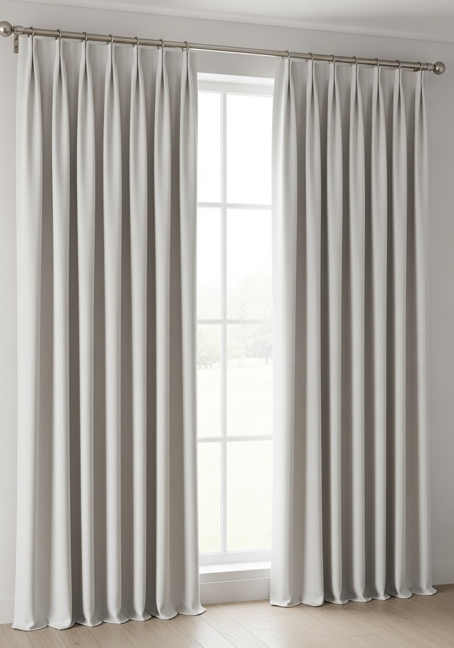 Pencil Pleat Curtains Dubai