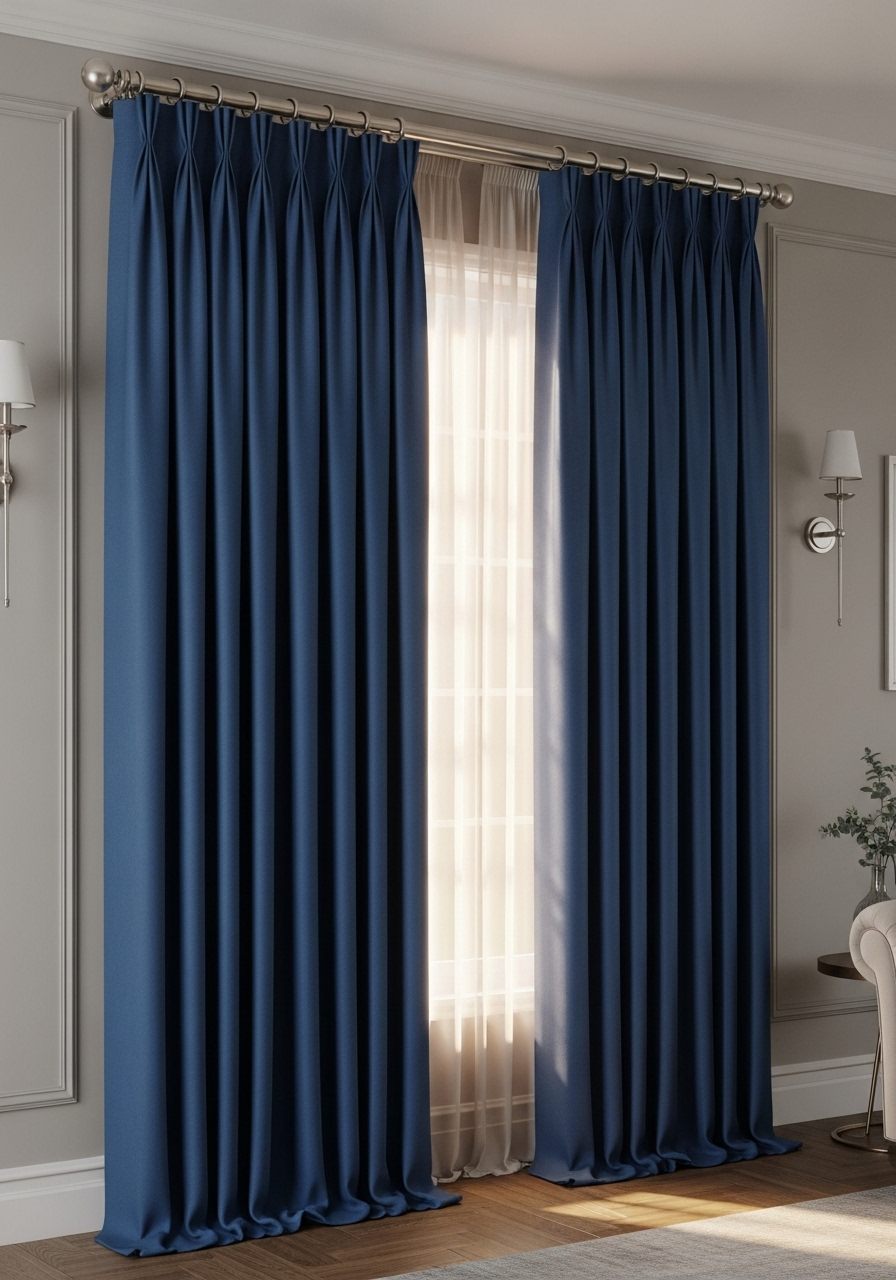 Pinch Pleat Curtains Dubai