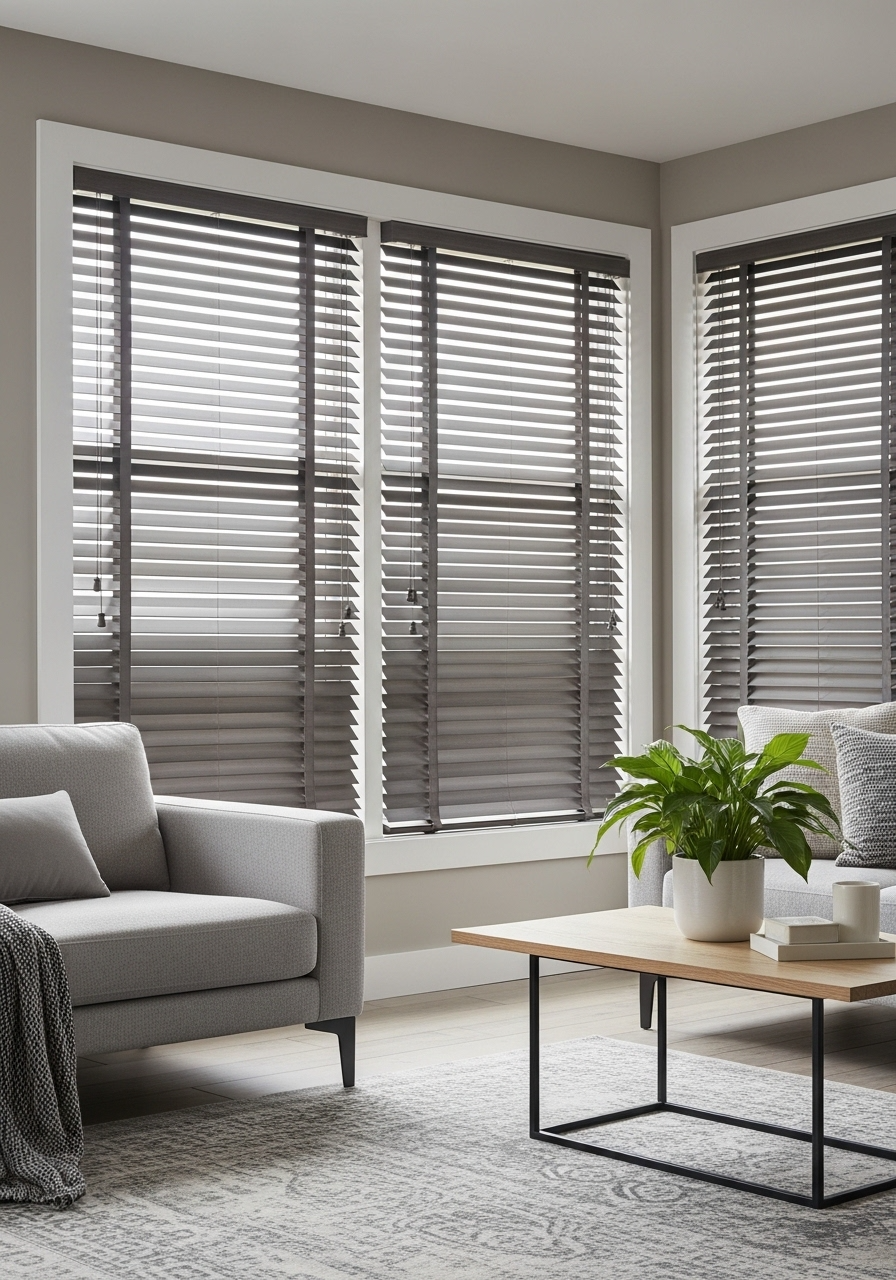 Faux Wood Blinds Dubai
